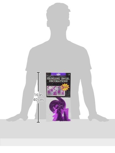 Party2u età 21 Decorazioni ricciolo Rosa