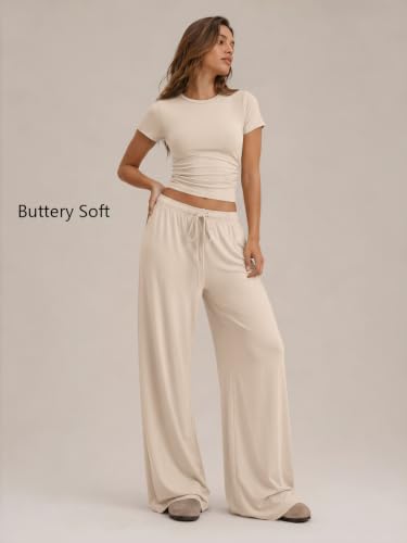 Image of Trendy Queen Women's 2 Piece Matching Summer Lounge Set with Pockets