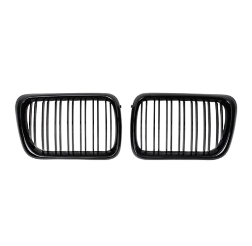 Rejillas de riñón delantero para E36 LCI (1997-1999) con diseño deportivo de doble línea