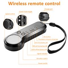 Caroma Elektro Longboard 90cm mit Fernsteuerung, 25 km/h, 700W Doppelmotoren - 7