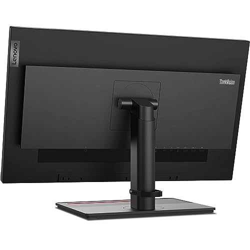 Image of Lenovo ThinkVision P27u 27-inch 3840 x 2160 LED Backlit Ultra HD 4K LCD Monitor, 2-Pack Bundle with HDMI, DisplayPort in & Out, Daisy Chain Ready, Dock, USB-C, USB Hub, Integrated Speakers