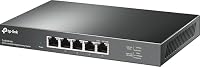 TP-Link TL-SG105-M2 5× 2.5-Gigabit ports Ethernet LAN Switch(Plug-and-Play,Metallgehäuse, QoS, IGMP-Snooping, Ideal für 2.5G NAS, Server, Gaming-Computer, WiFi 6 AP, 4K-Video) schwarz – Ansicht 2