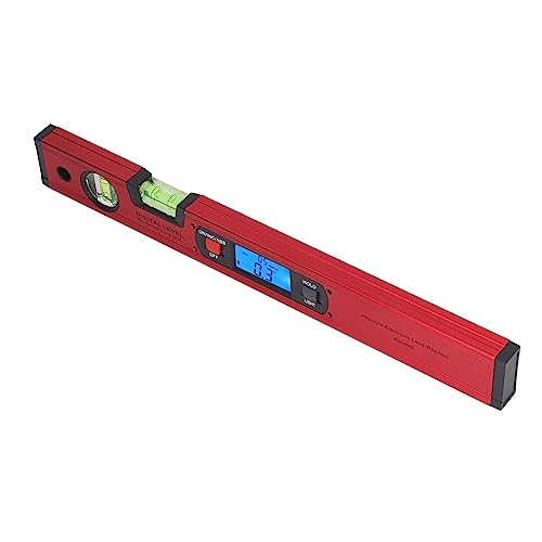 Regla digital de nivel 400mm con display LCD y base magnética miniatura 2
