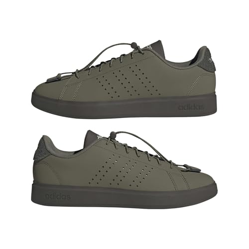 adidas Herren Advantage 2.0 Shoes, Olive strata/Olive strata/Shadow Olive, 41 1/3 EU – Ansicht 6