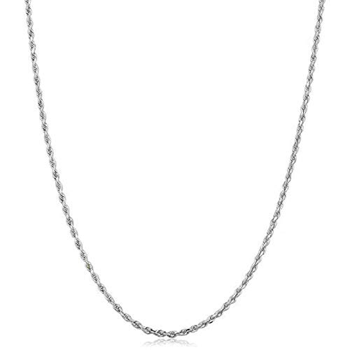 ARGENTO REALE 4mm Rope Chain
