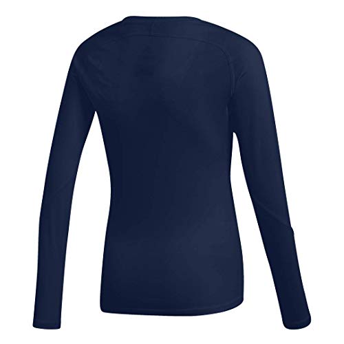 adidas unisex-youth Football Tee Dark Blue Large2