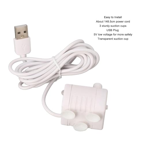 Bomba de agua para fuente de gato, eléctrica USB miniatura 5