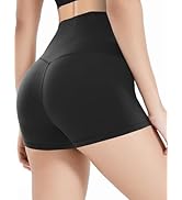 Buauty Biker Shorts Women - 2.5" High Waisted Tummy Control Workout Gym Spandex Booty Yoga Volley...