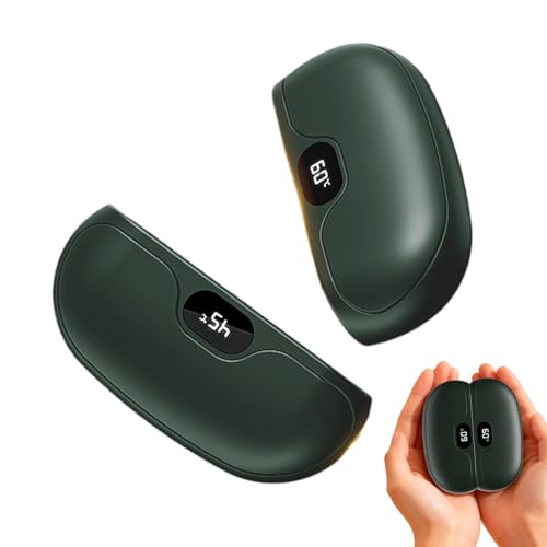 Calentadores de manos – Dispositivo de calentamiento rápido con 5 velocidades – Calentadores de manos de camping – para senderismo, esquí, exterior, interior, trabajo, oficina, estudio, viaje