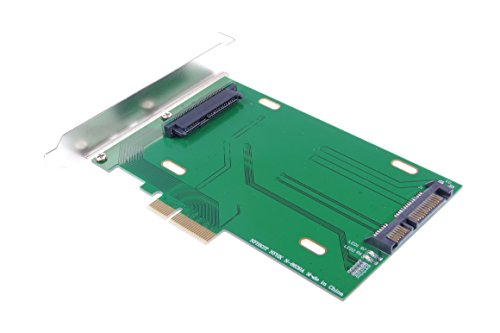 KNACRO PCI-E 3.0 x4 Lane to U.2 U2 Kit SFF-8639 Host Adapter for Intel Motherboard & 750 NVMe PCIe SSD - Thumbnail 3