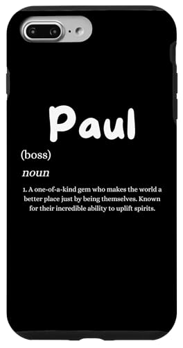 Paul Definition Personalized Name Custom Costume For Pauls �X�}�z�P�[�X iPhone 7 Plus/8 Plus �p