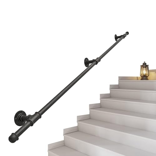 Main courante escalier extérieur pour éviter les chutes sur marches glissantes