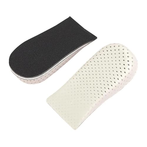Plantillas ajustables unisex, 1 par, de 2 a 4 cm, for aumentar la altura, con espuma viscoelástica, for zapatos más altos Para Dismetría y Aumentar Altura