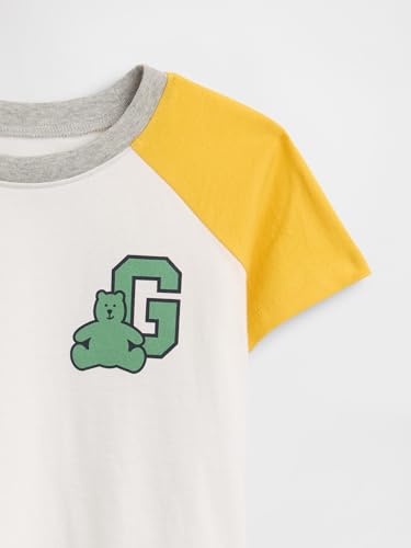 Image of Gap Baby Boys' Short Sleeve Raglan Logo Tee
