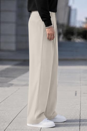 FTX Men Relaxed Fit Korean Trouser White Pack of 1 - Image 4