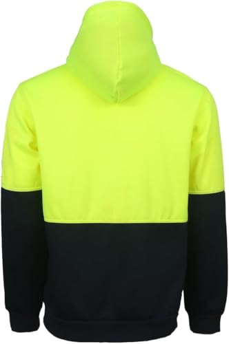 Nexon FR High Visibility Blemish Hoodies for Men & Women | Anti-Static 100% Cotton (US, Alpha, Large, Regular, Regular)4