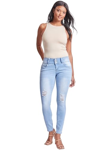 Royalty For Me Womens YMI Jeans Women's Sustainable Wannabettabutt Skinny Jeans4