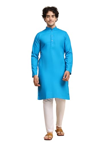 94% OFF SKAVIJ Men's Casual Kurta Pajama Set - Now ₹299 (MRP ₹5099)