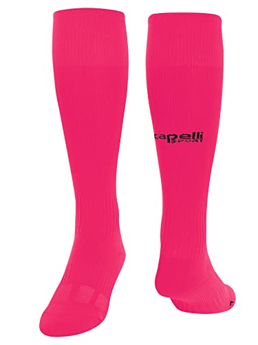 Capelli Sport Knee High Socks, Athletic Team Sport Apparel for Soccer, Football, Baseball and Softball