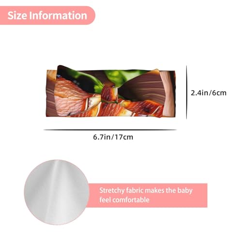 Golden Roast Baby Bow Headband, Soft Baby Bow Hair Accessory For Newborn Babies, &*Toddlers, Kids.3