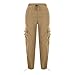 Kids Baggy Wide Leg Cargo Pants Lightweight Loose Joggers Sweatpants Parachute Trousers with Pockets for 4-15 Years