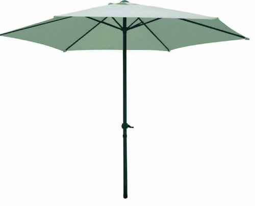 Hamble Distribution ltd Redwood Leisure  2,7 m Wind Up ombrellone con palo in Alluminio, Colore: Panna