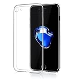 NEW'C Funda para iPhone 7 y iPhone 8 y iPhone SE 2020 (4,7 Pulgadas), Anti- Choques y Anti- Arañazos, Silicona TPU, HD Clara
