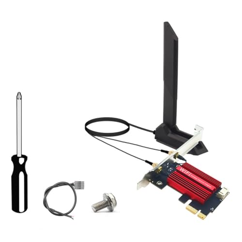 Tarjeta BE200 WiFi 7 PCI-e triple banda 6 GHz para actualizar PC de escritorio Windows 10 y 11