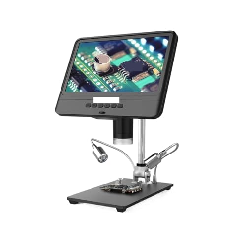 Microscope LCD 8,5 pouces 5X-260X 1080P réglable pour soudure
