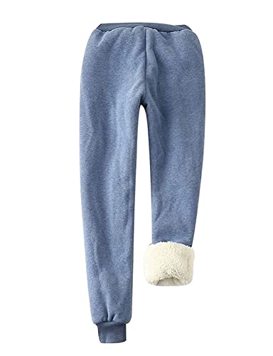 Calças De Corredor Ladeadas De Lã Para Mulheres ， Soft Atlético De Cordão Atlético Macio Com Bolsos