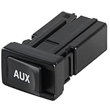 EVRBUL Aux Port Input Auxiliary Jack Adapter Compatible with Toyota Camry 2008-2012 Highlander 2010-2012 Matrix 2009-2013 Venza 2009-2012 Replace# 86190-02020