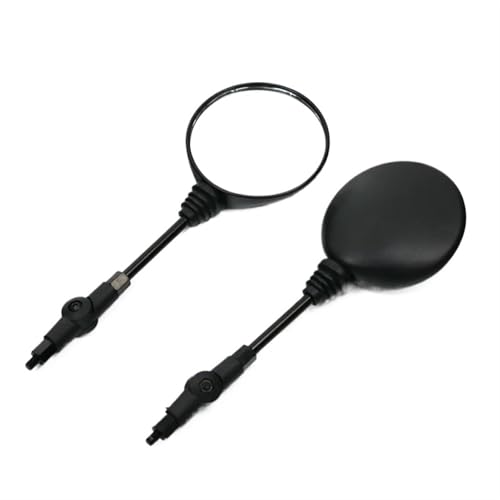 Espejo Lateral Espejo Lateral para Motocicleta, Espejo Retrovisor Plegable De 8mm Y 10mm Motocicleta Espejos del Extremo del Manillar