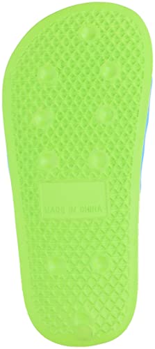 Paw Patrol Sandal For Toddlers, Mismatch Slide Sandal With Elastic Ankle Strap, Blue/Green, Toddler Size 9/10 #TOP4