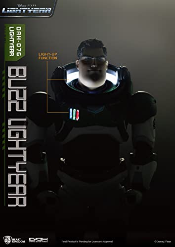 Beast Kingdom Co., Ltd Lightyear (2022): Buzz Lightyear Alpha Suit Dah-076 Dynamic 8-Ction Figure #TOP6