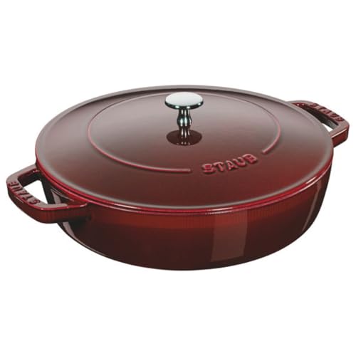 STAUB Cast Iron Chistera, Grenadine, 28 cm