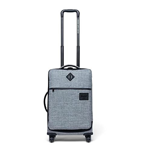 Herschel Highland Softside Spinner, Raven Crosshatch, Small 53L #TOP15