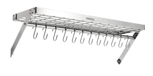 Combrichon NC5080250 Wandregal, rechteckig, 90 x 30 cm, verchromt Cover