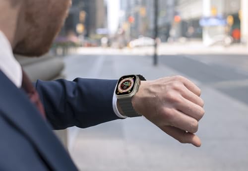 HeiKe Pulseira de silicone Ocean compatível com Apple Watch Ultra 2 SE 10, 9, 8, 7, 6, 5, 4, 3, 2 e