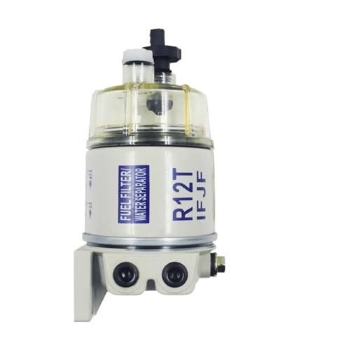 2PCS R12T R12S R12P Fuel/Water Separator Filter Assembly w/an Extra Filter Element for 140R 120AT S3240 NPT ZG1/4-19