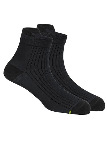 Image of Freecultr Ankle Socks | Breathable Bamboo Fibre | Odour Resistant | Thermo Regulated | Moisture Wicking | Anti-Slip Y-Heel | Soft & Comfortable Assorted Combos