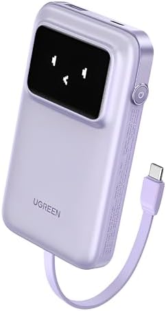 Ugreen UGREEN 10000mAh Quick Charging Robot 30W Power Bank Build-...
