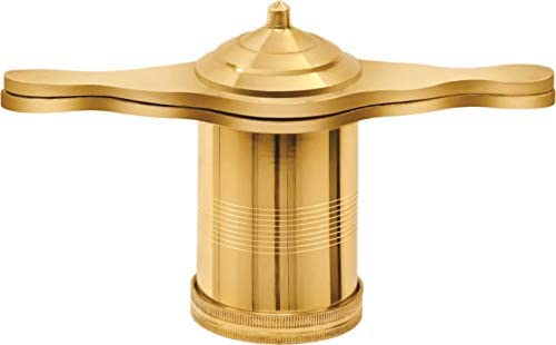 Image of Pure Brass 500gm Sev Sancha Machine with Free 4 Different Jali for Making Different Types of Sevaiya, Sev, Gathiya Murukku, Chakli, Bhujia