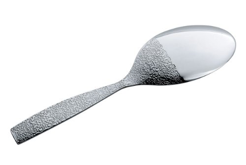 alessi spoon heart - Alessi Dressed Serving Spoon, Silver