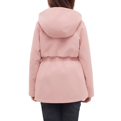Image of Rokka&Rolla Girls' Water Resistant Lightweight Windbreaker Hooded Transitional Jacket