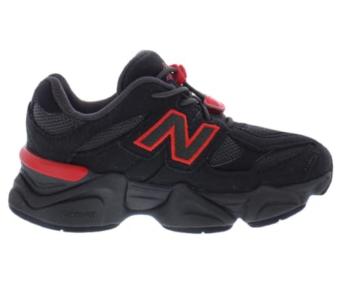Image of New Balance 9060 Infant /Toddler Shoes Size 6, Color: Black /Red