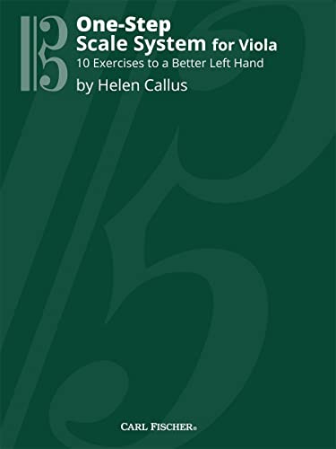 BF114 - One-Step Scale System for Viola - 10 Exercises to a Better Left Hand by Helen Callus (ALTO)