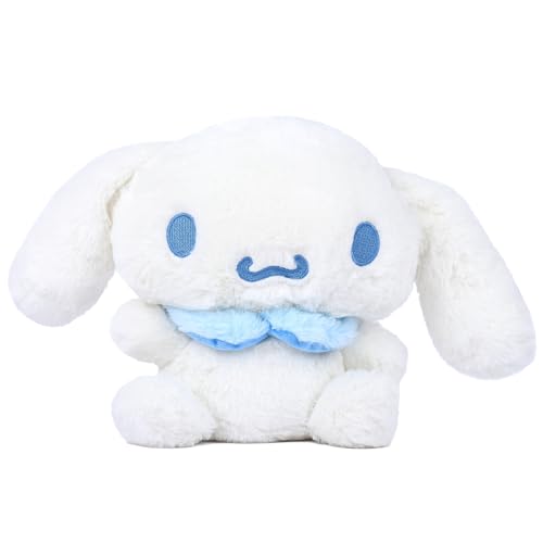 Image of Mirada Sanrio Cinnamoroll Soft Plush Toy - 28cm | Official Licensed Cute White Stuffed Animal for Kids & Girls | Super Soft Cuddly Character Doll | Ideal Gift for Birthday, Valentine & Room Decor