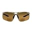 Clear Frame / Gold Mirror Lens
