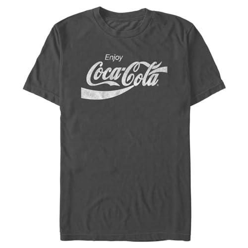 Coca-Cola Men'S Coke Classic, Charcoal, Large