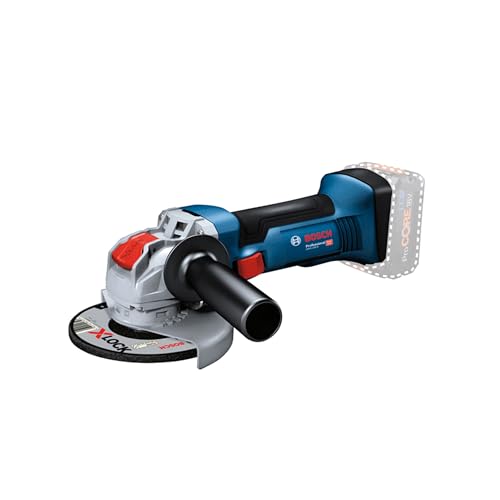 Bosch Professional 18V System Smerigliatrice angolare a batteria con X-LOCK GWX 18V-8 (incl. impugnatura supplementare, cuffia di protezione)
